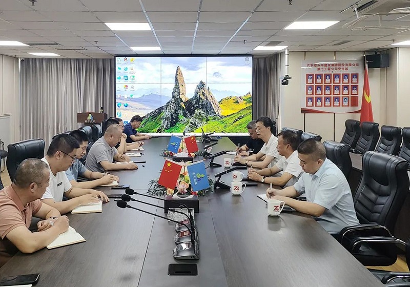 集團總裁陳永明到河北市場調(diào)研